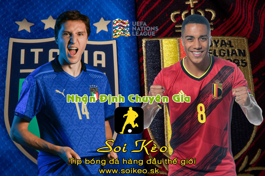 Soi Kèo tip bóng đá Italia - Bỉ