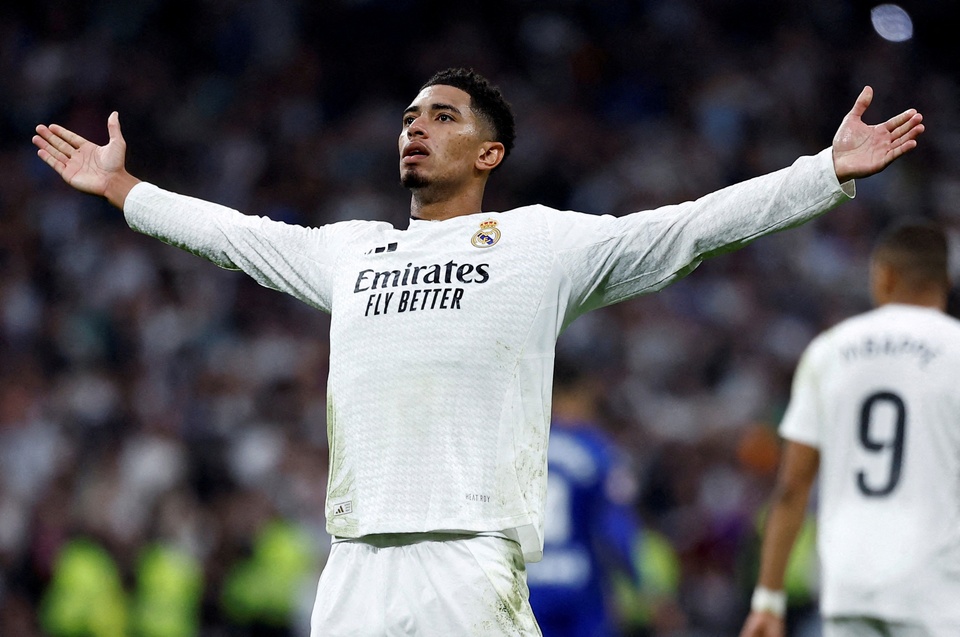 Thay đổi của Ancelotti giúp Bellingham hồi sinh